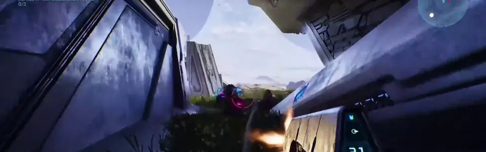 Grunt Funeral Skull route step in Halo