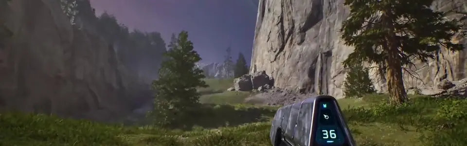 Approach route for the Grunt Funeral Skull in Halo